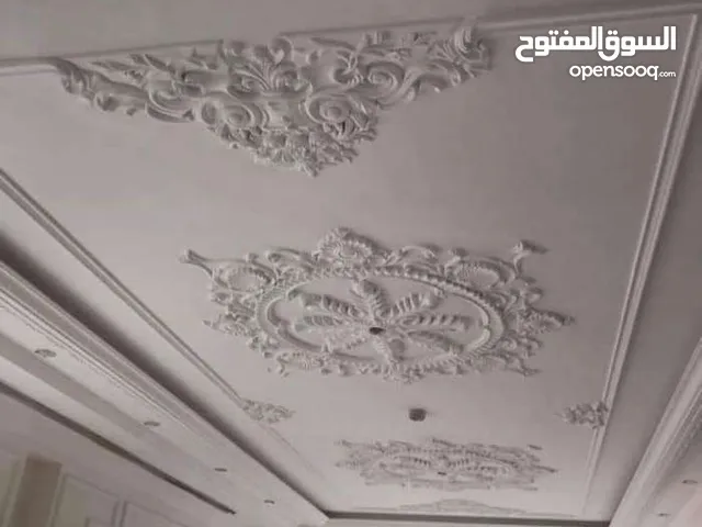 صبغ ديكور معجون جبس بورد عمل واجهات تصميم وتنفيذ كافه اعمال ديكورات