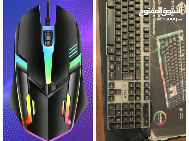 متوفر كيبورد مستعمل +ماوس جديد