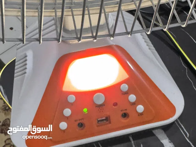 مروحه مع لايت ثلجي على الشحن تدوم طويلا