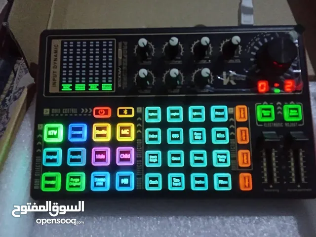 خلاط صوت احترافي، بطاقة صوت حية K300 ولوحة صوت واجهة صوتية مع تأثيرات