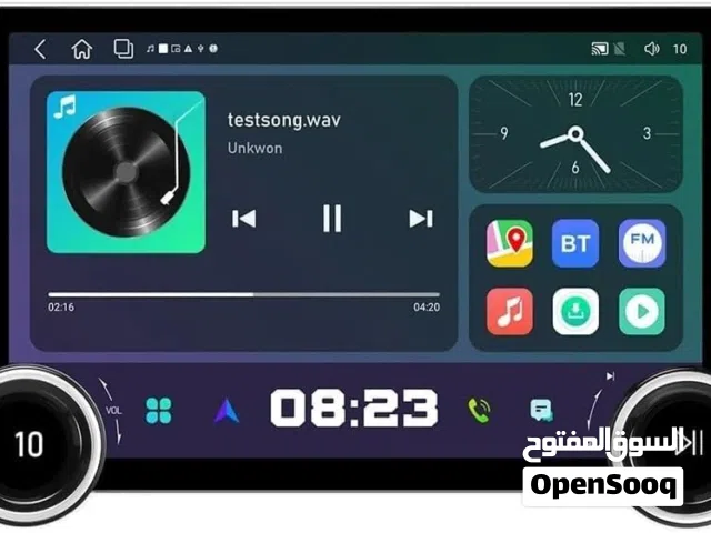 32GB/2e m شاشة سمارت كار بلاى و اندرويد للسيارة 10 بوصة