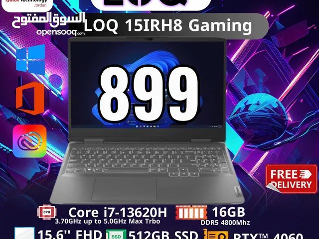 LENOVO LOQ CORE I7 13TH   لينوفو كور اي 7 جيل 12