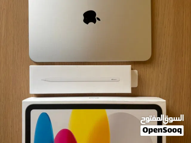 Apple 11-inch iPad (A16), 128GB, Wi-Fi 6, Silver بطارية 100٪ واتشحن 4 مرات بس  استعمال أقل من