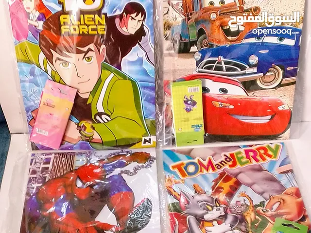 دفاتر تلوين للاطفال 600 بيسة