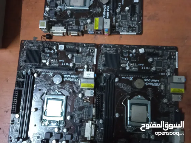لوحات ASRock H81M-DGS مع معالج i3-4130