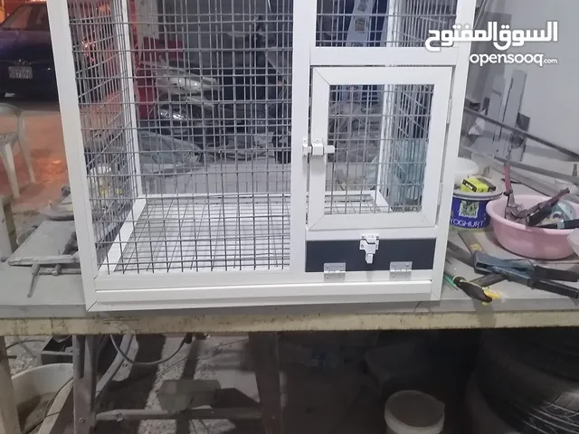 للبيع قفص المنيوم للطيور المقاسات 80-70-60 سم