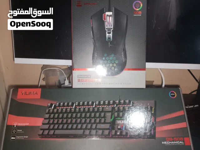 Mechanical Gaming Keyboard And Gaming Mouse With Original Boxes