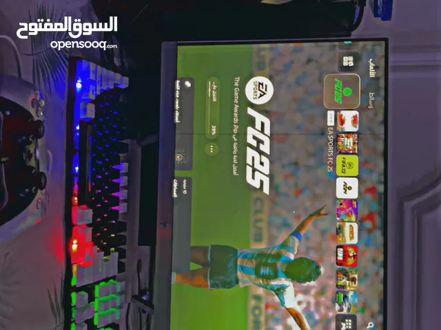 كيبورد و ماوس و سماعة LED ممتازة كأنها جديدة الوصف مهم