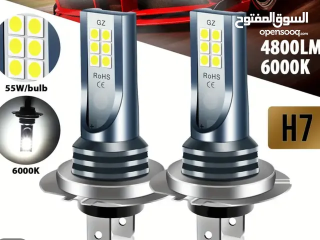 شمعات سياره ليد ابيض