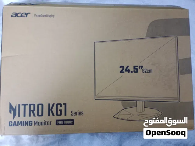 Gaming PC setup كامل مع الشاشة - جاهز للاستخدام