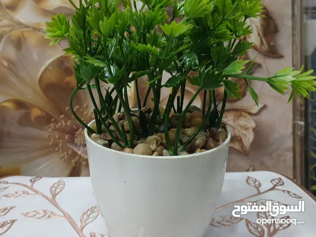 فازه ورد صناعيه بلاستيكية عاليه الجوده