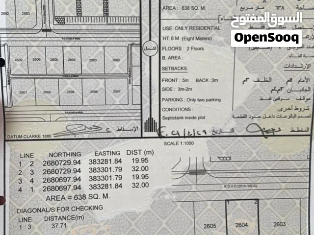 Residential Land for Sale in Buraimi Al Buraimi