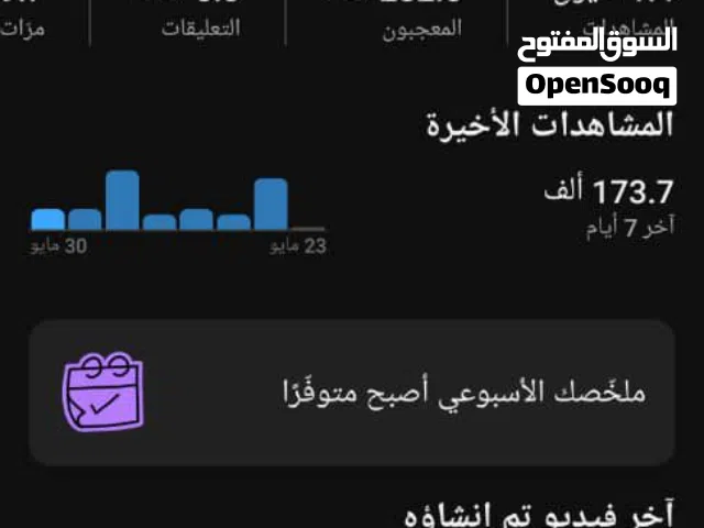 قناة يوتيوب للبيع
