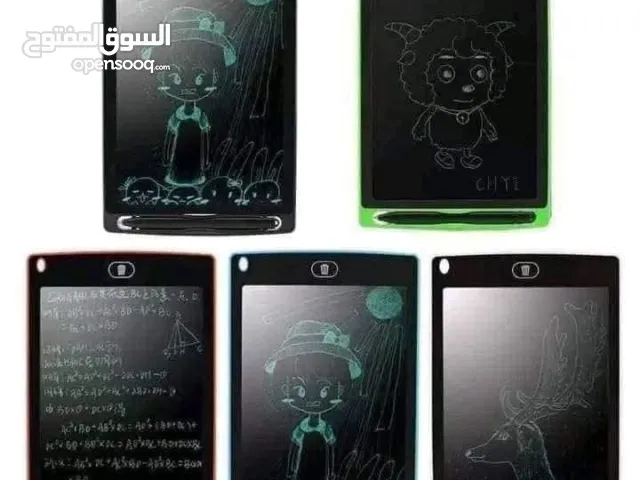 صبورة إلكترونية  للكتابة للأطفال والكبار  بالقلم كما يوجد بها زر للمسح مفيدة