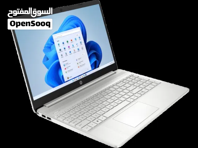 لابتوب  HP 15s Ryzen 7 4700U  أداء يعادل Intel Core i7 10G لون سلفر مميز
