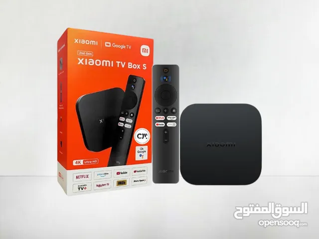 Xiaomi Tv Box s 4K tv سمارت تدعم تطبيقات داخلية