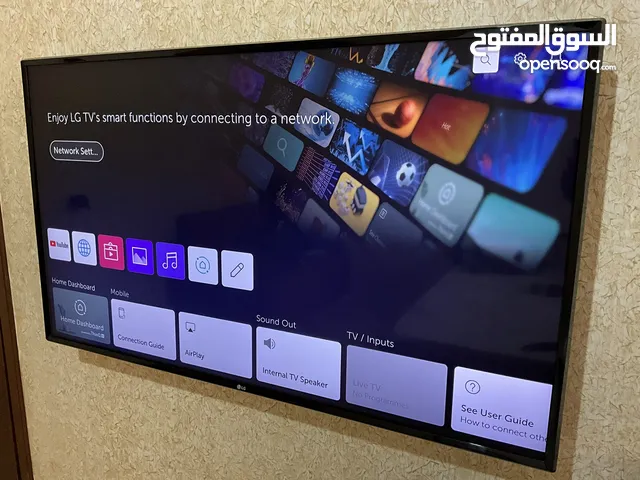 شاشة LG ذكية 4k حجم 50 انش