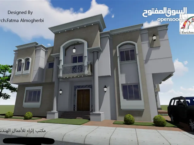 397 m2 More than 6 bedrooms Villa for Sale in Benghazi Qawarsheh