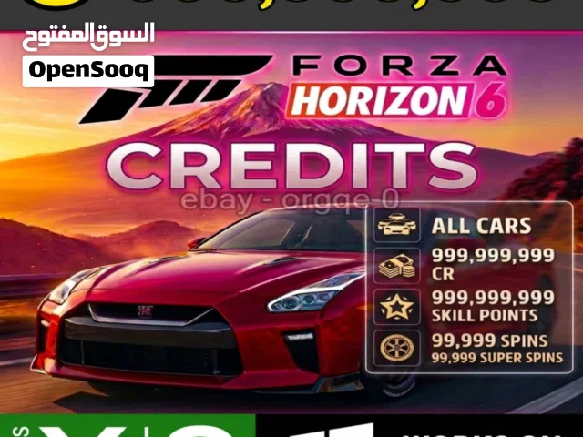 حسابات فورزان هورايزون 6 /Forza horizon 6 accounts