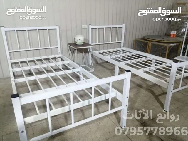 روائع الأثاث المعدني تخت حديد سرير حديد. مفرد. مجوز. مفرد ونص. طابقين.