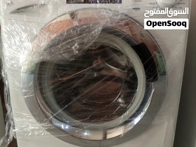 غسالة للبيع مستعملة بحالة جيدة 10kg السعر 150