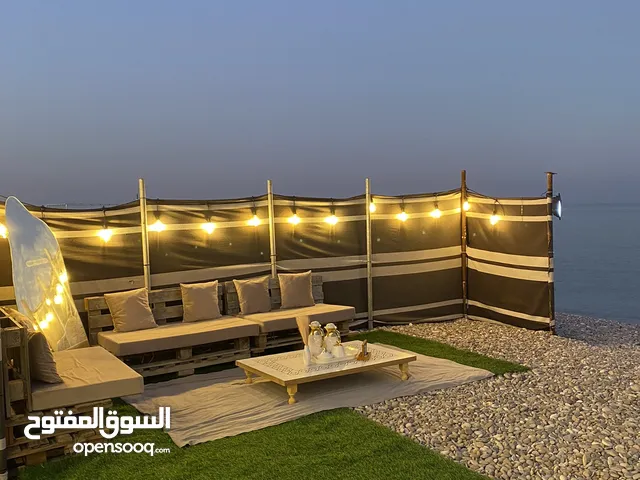 كرفان مُطل على الشاطئ