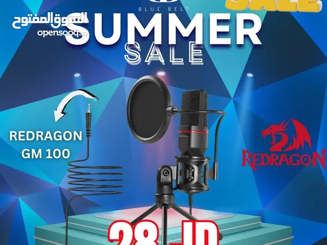 Redragon GM100 Gaming Stream Microphone مايك ريدراجون مكفول والتوصيل مجاني