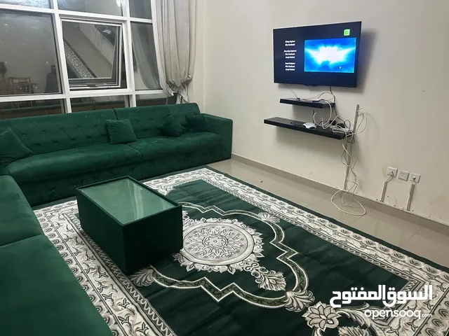لايجار الشهري شقه غرفتين وصاله مفروشة بالتعاون الشارقه