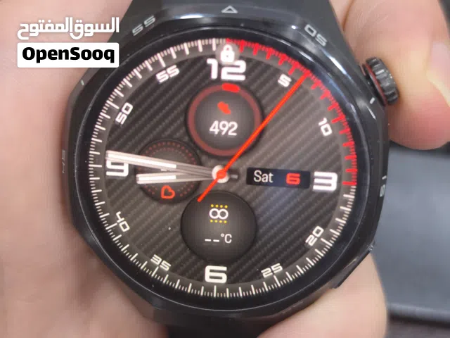 الإصدار العالمي من ساعة HUAWEI Watch GT 6 Pro الذكية مقاس 46 مم بشاشة AMOLED مقاس 1.47 بوصة، تدوم بط