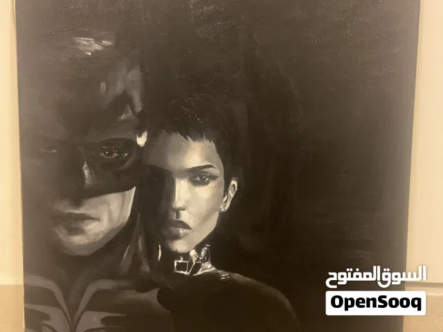 Batman canvas  ( for Batman lovers took me 4 hours to draw )