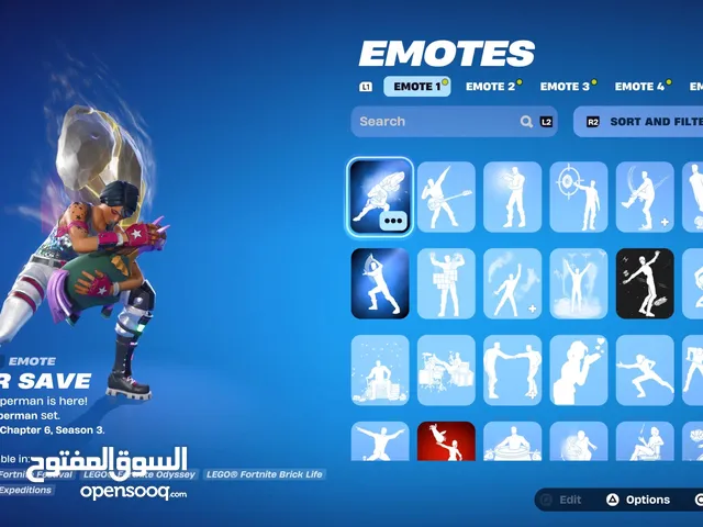 حساب فورت نايت نادر (سيزون1)