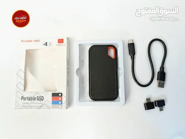 هارد خارجي حجمة 4 تيرة