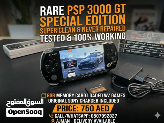 Title: Rare Sony PSP 3000 Gran Turismo Edition - Super Clean Condition! Description: Selling a high