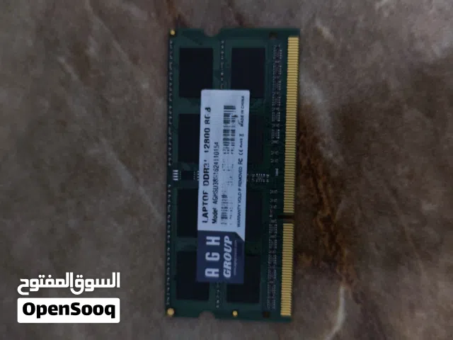 رام لابتوب 8 g ماركة AGH GROUP بسرعة 1600 MHz ddr3