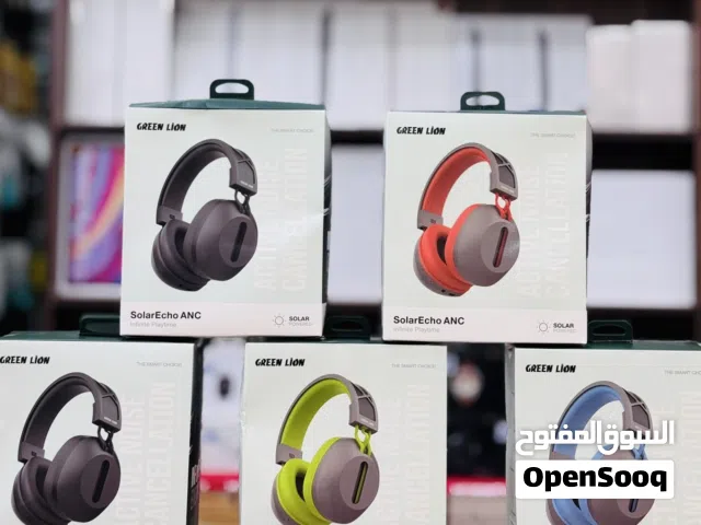 GREEN LION SOLAR ECHO ANC INFINITE  سماعة من جرين تدعم عزل صوت PLAYTIME