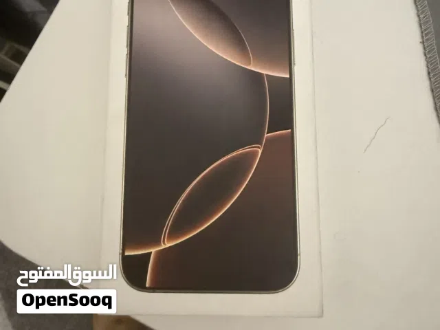 iPhone 16 Pro Max 256GB (Brand New Sealed Box)