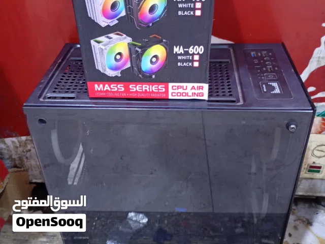 كيس فارغ اسود مع 4 مراوح و مبرد غازي ماس شاهد التفاصيل بالوصف و الصور