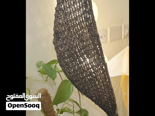 للبيع اباجورة ديكور بامبو جميله