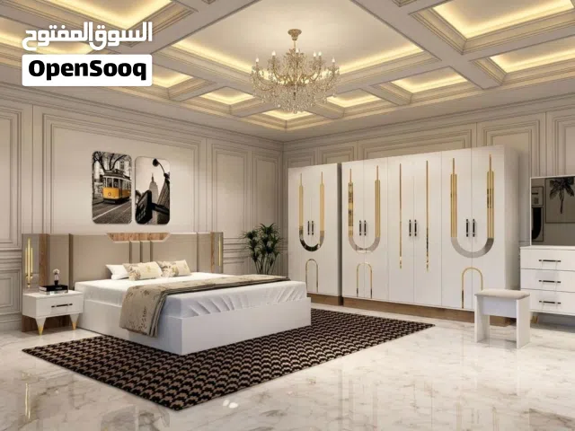 غرف نوم تركي 7 قطع كنتور 8 ابواب السعر 800 الف فقط