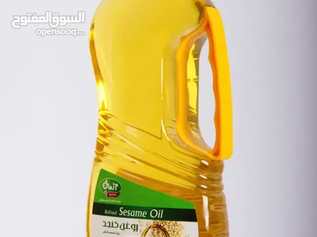 زيت السمسم الطبيعي وبجودة عالية زيت السمسم النقي تغليف فاخر وشحن لجميع أنحاء العراق