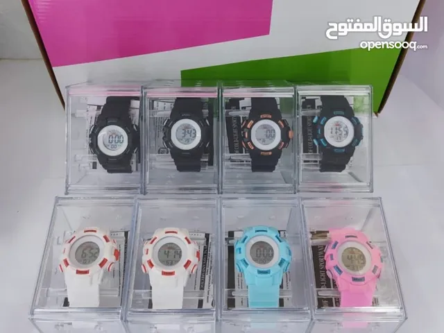 ساعه ديجيتال اطفال بالكرتون 10 حبات ب 120 ريال