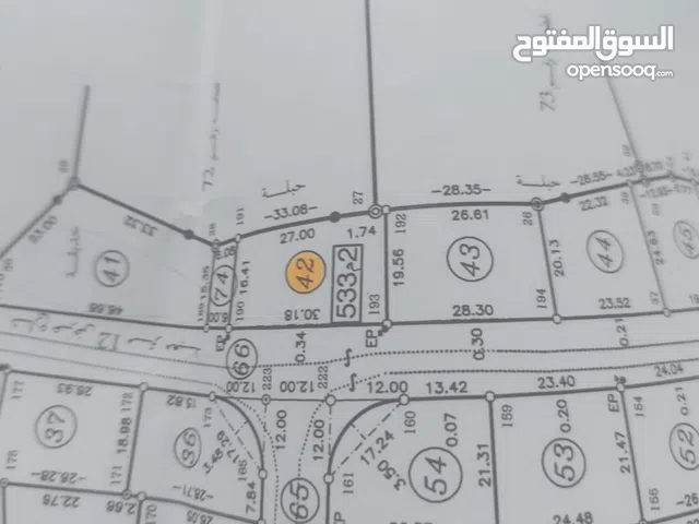 Residential Land for Sale in Nablus Bazariya