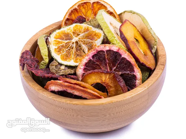 Fruit chips/ Dry fruit / رقائق الفاكهة / الفاكهة الجافة
