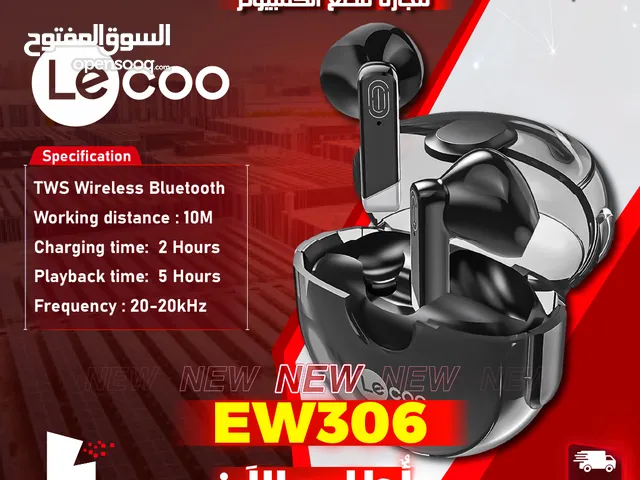 سماعات اذن اصلية من ليكوو بلوتوث عالية الجودة Lenovo Lecoo EW306 Earphone HD Audio