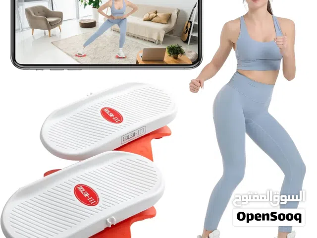 جهاز نحت الخصر القرص الدوار المطور Twister Board و تقويه العضلات لوح لف تمارين الخصر و عضلات البطن