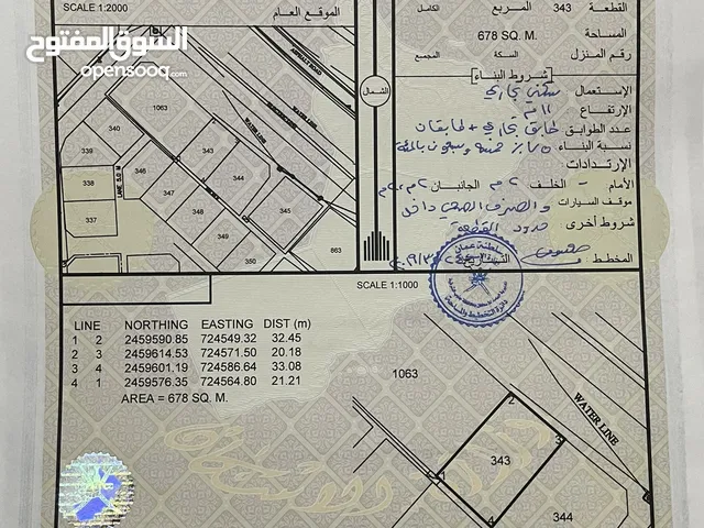 Commercial Land for Rent in Al Sharqiya Al Kamil and Al Waafi