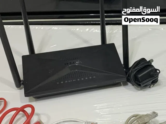 D-Link Wireless Router with 4 Antennas + Ethernet Cables
