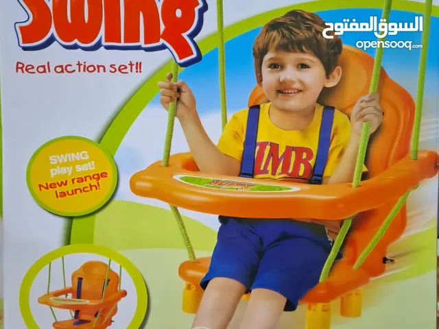 مرجيحة أطفال جديدة بالكرتونة