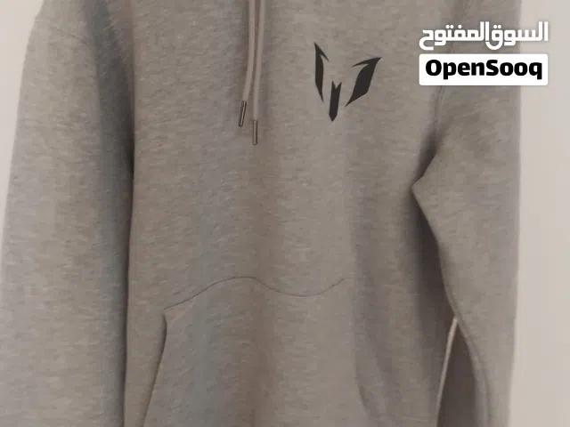 هودي ميسي رمادي أصلي – مقاس M – مستعمل 3 مرات خفيف جداً