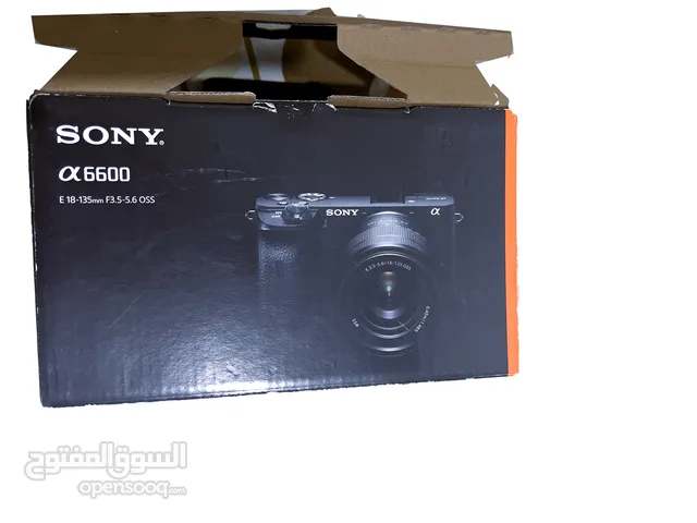 Sony Alpha A6600 with Lenses Sigma 30mm F1.4 & Sony 18-135mm